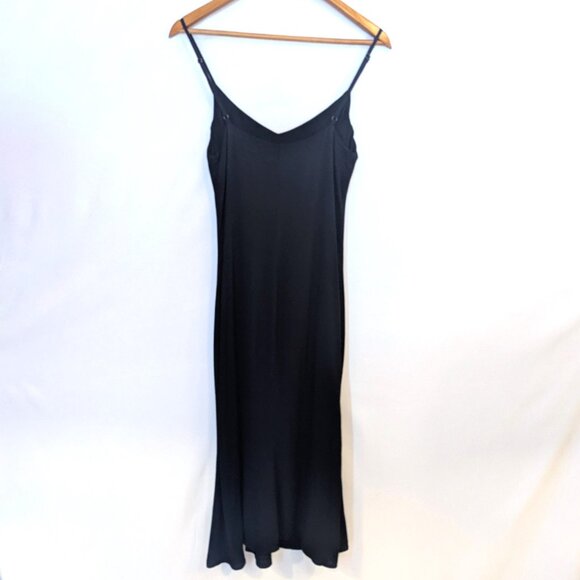 Reformation | Classic Black Crimini Midi Dress | Size 8 - Picture 8 of 11